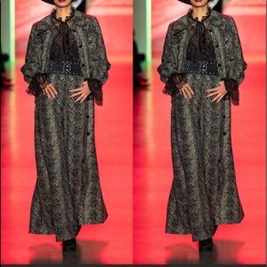 Free People Anna Sui Serpent’s Shimmer Coat